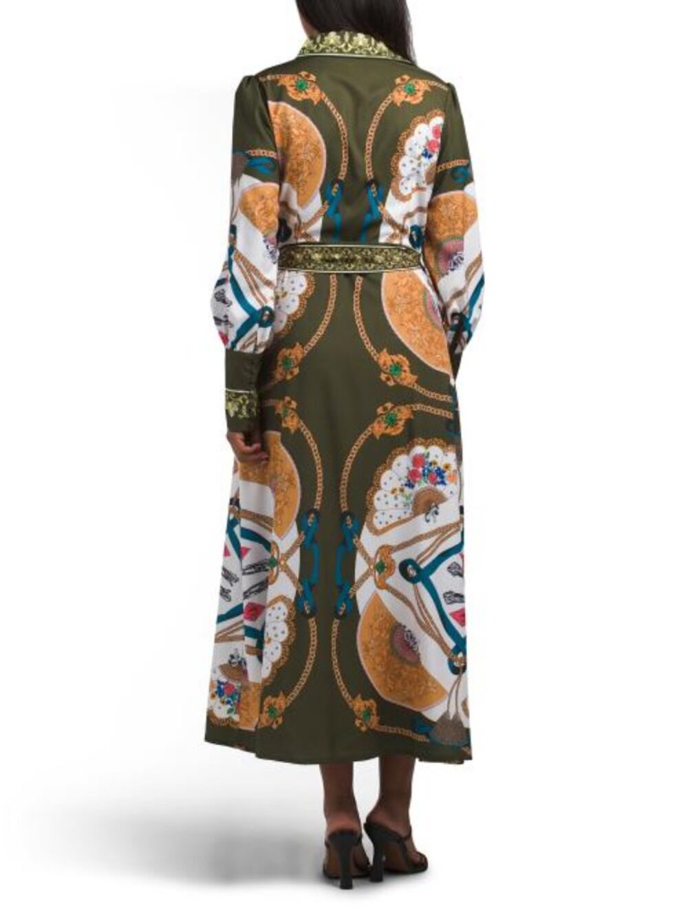 NANCY YANG Printed Shirt Dress - Picture 2 of 4